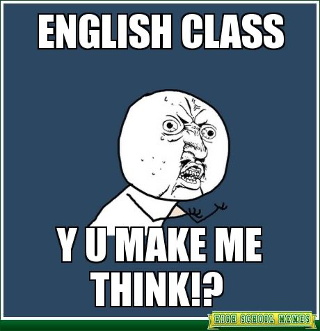 On the final day of the semester I asked students to find or create memes that encapsulated our time together. A thread of some of my favorite. Shout out to Rayan for this gem 