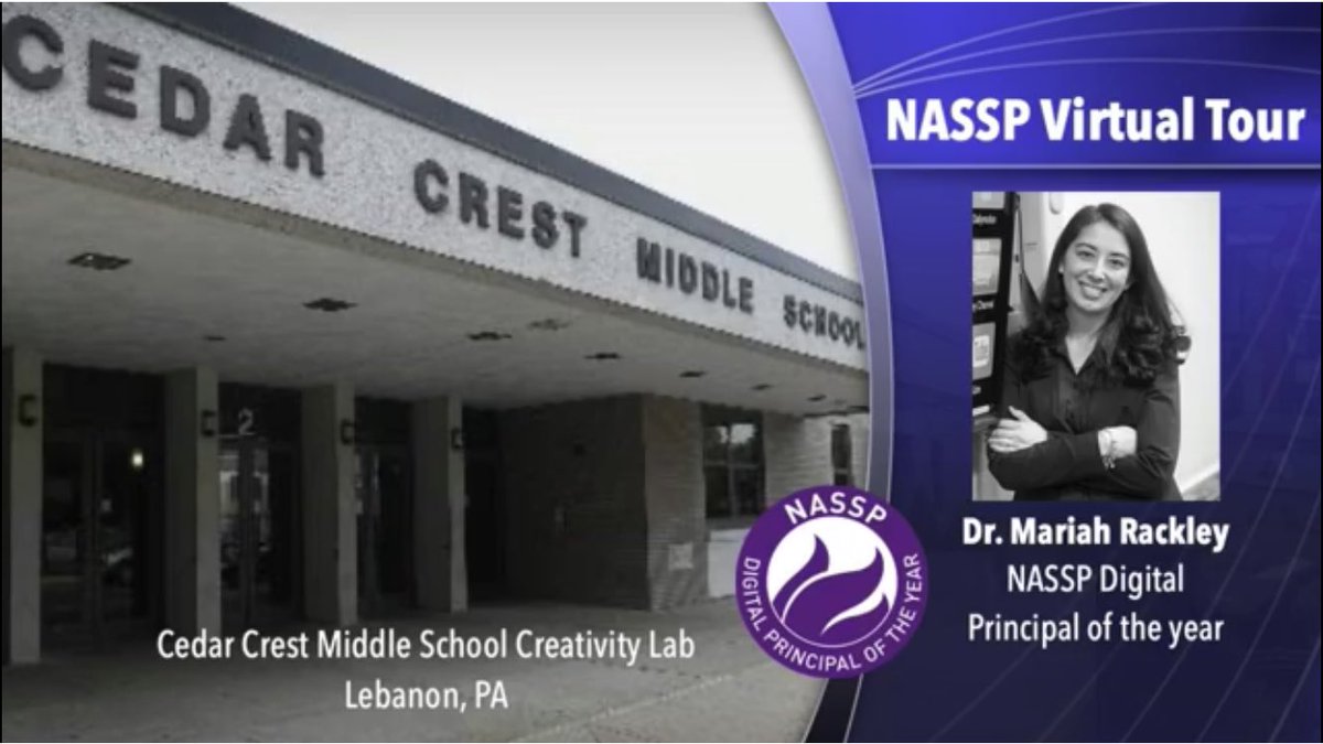 Hoping to catch the @NASSP #VirtualTour of our #CreativityLab at #CCMS today? 

Follow this link to view our archived tour! bit.ly/3t3KTIx

Special thanks to our #Falcons @TruexCreateLab @cschwalm @cchstoday @MrGfulkerson & @CLSD_Schools! #FalconPride #ProudPrincipal