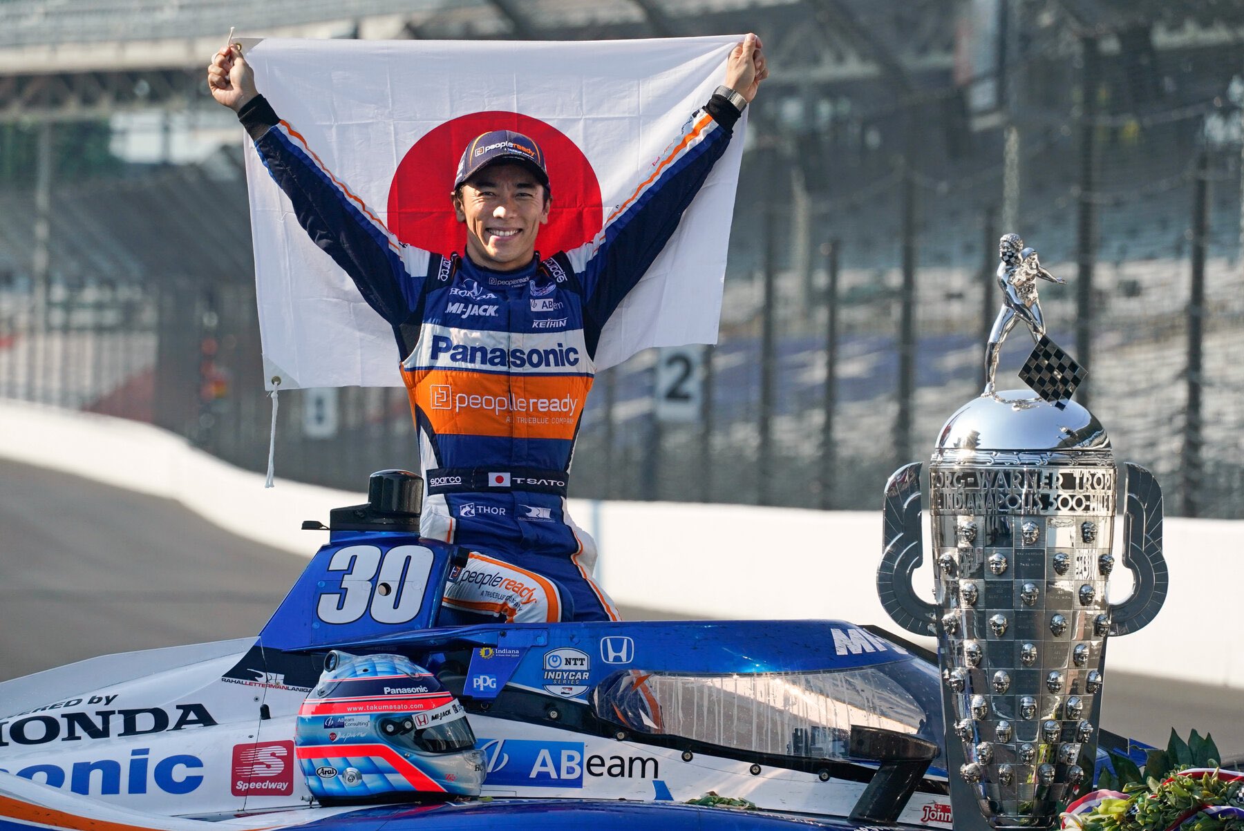 Happy birthday to 2 time Indy 500 winner Takuma Sato! 