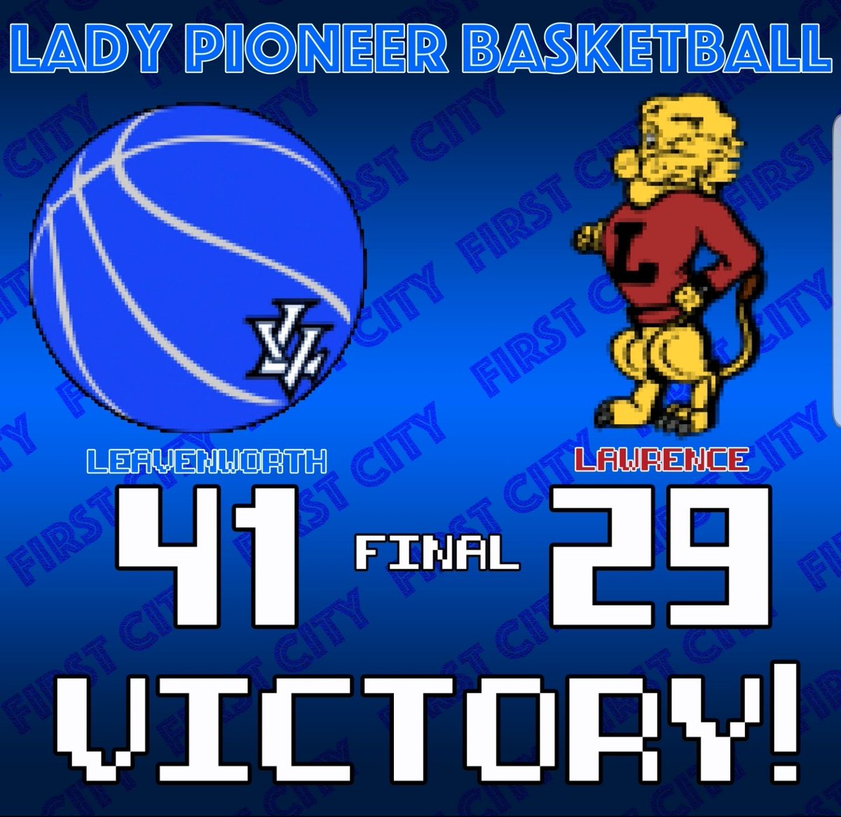 3 in a row!! Wasn't the prettiest game, but a win is a win! Way to battle!