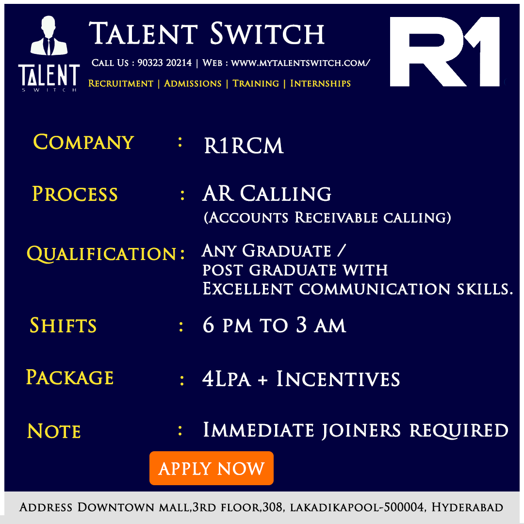 switch_talent's tweet photo. We Are Hiring R1RCM For AR Calling (Accounts Receivable calling)
Register Now :  https://t.co/Z9fNWhinqn
#callcenter #contactcenter #business #telemarketing 
#customerservice #bpo #callcenterlife #callcenterjobs
#callcenteragent #job #work #outsourcing #callcenters
#talentswitch https://t.co/2xy944lH2E