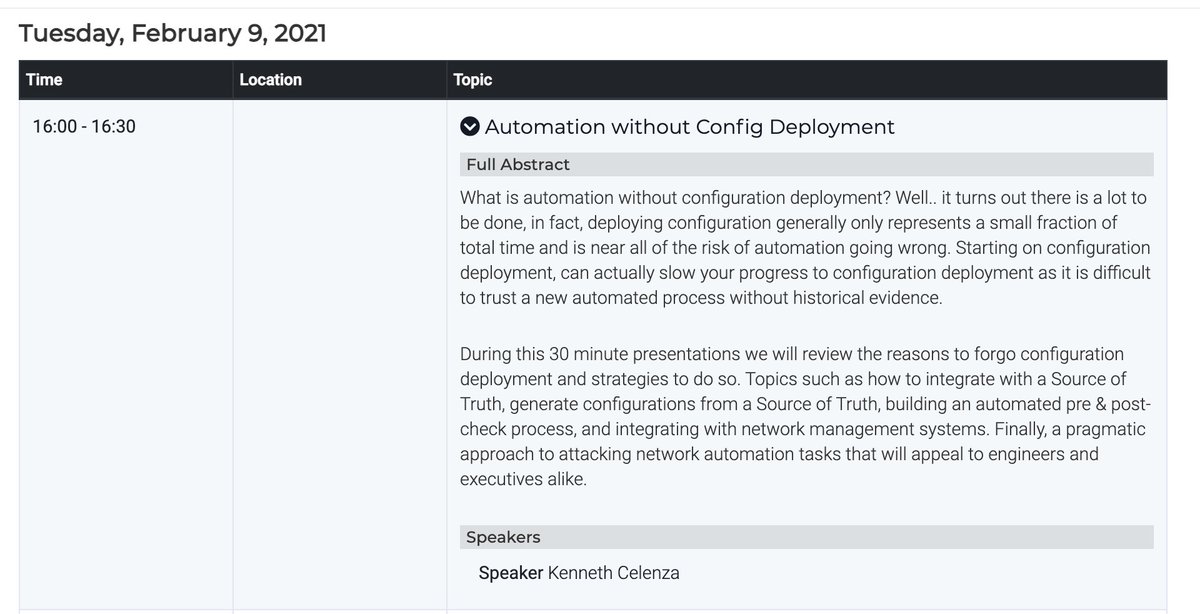 My <a href="/nanog/">NANOG</a> presentation is scheduled for 4pm (EST) Feb 9th... see you there.