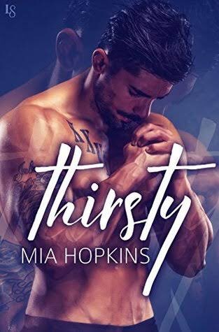 Thirsty by  @MiaHopkinsxoxo Truly one of my fave pun titles ever because this book is about an ex-con who makes craft beer. Also it’s a pretty horny book. Sal and Vanessa are a classic bad boy/good girl pairing but there’s so much more to both of them