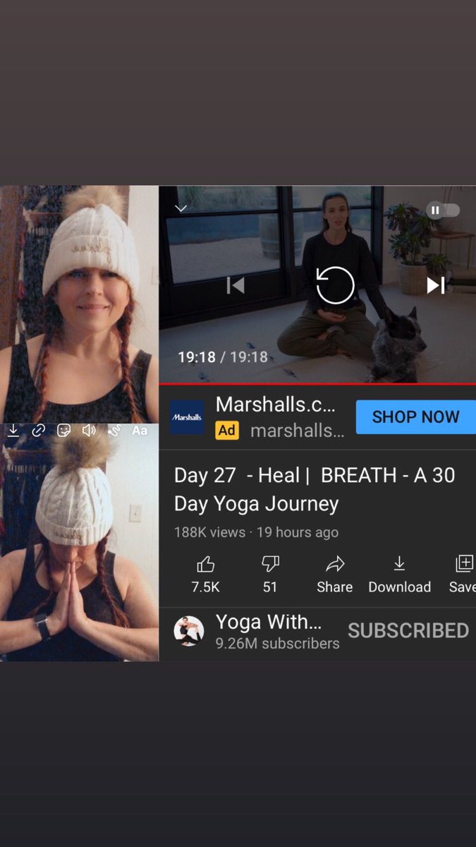 swampybake's tweet image. Week 4 Day 4!!! “Yo Adriene, I did it!!!“ I am so thankful for yoga ❤️ it’s good for my soul ✌🏻❤️🙏🏻

#fourfit #plexus4life #yoga #yogawithadriene #fwfglife #fitness #weightloss #guthealth #immunesupport #motivation #accountability #joinme