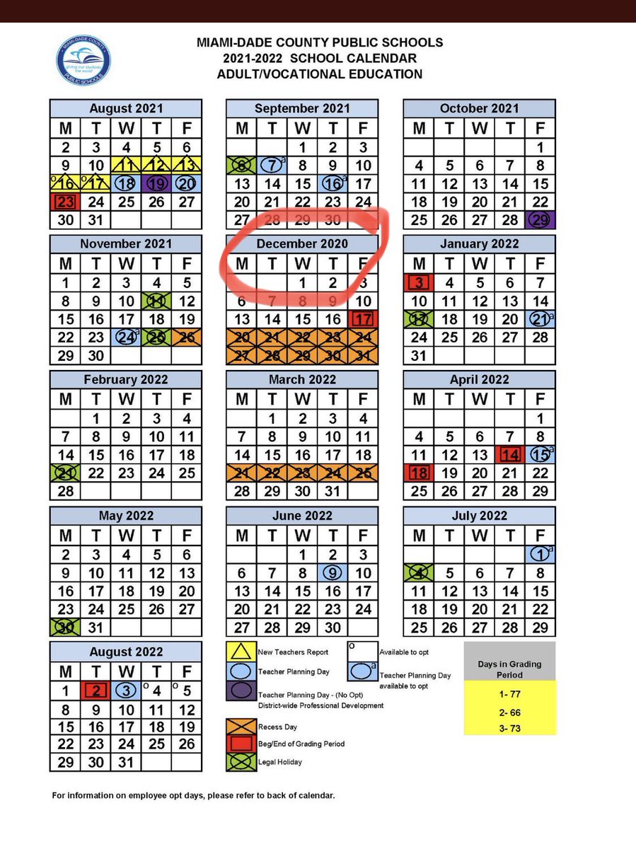 Miami Dade Calendar 2022 2023 Miami-Dade Schools Twitterissä: "Miami-Dade County School Board Approves  2021-2022 @Mdcps School Calendars Https://T.co/2Qtggtncus  Https://T.co/Smaivrkrow" / Twitter