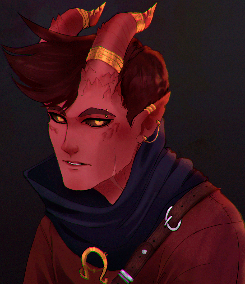 Nitt_zy's tweet photo. My dnd character 🐍 #dungeonsanddragons https://t.co/DgelM2a9Rb