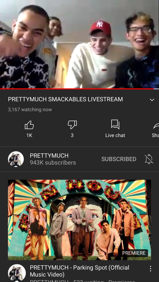 PRETTYMUCHIDN's tweet photo. who’s watching?! https://t.co/V42AU3qLAu https://t.co/Z8FIGdwRSj