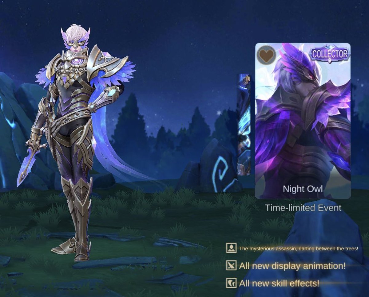 Mobile Legends Philippines On Twitter NEW SKIN COLLECTOR Gusion The Night Owl MobileLegends MobileLegendsPH MobileLegendsPhilippines MobileLegendsBangBang MLBB Https Tco 8NZI2kPGrL