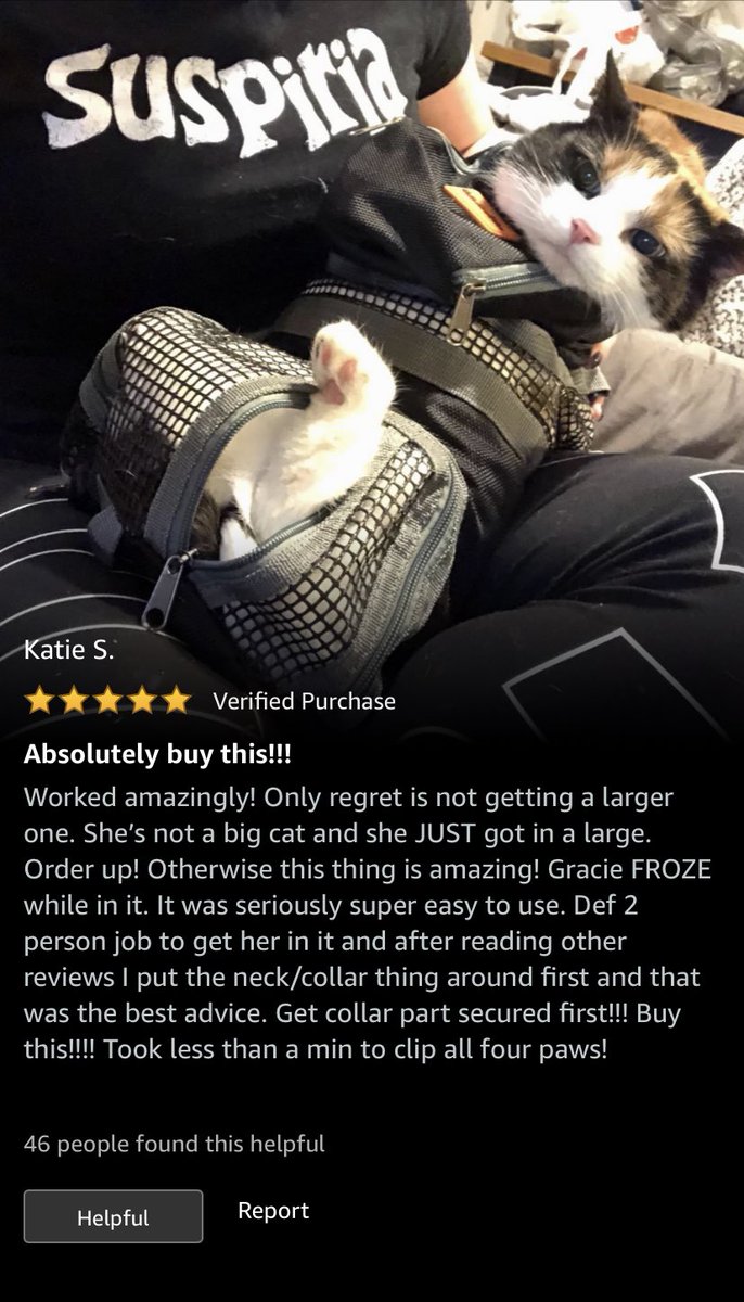 Rachel On Twitter Making My Head Hurt From Laughing At Amazon Reviews Of Cat Nail Trimming Bags