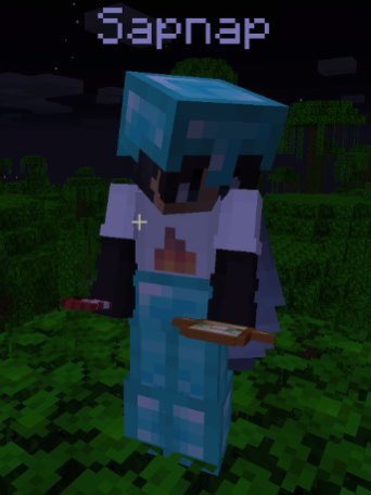 moving on to: sapnap’s mc character