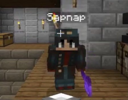 moving on to: sapnap’s mc character