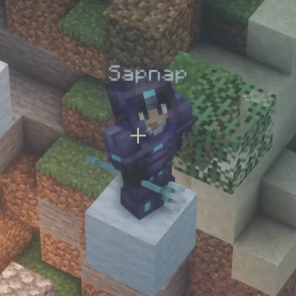 moving on to: sapnap’s mc character