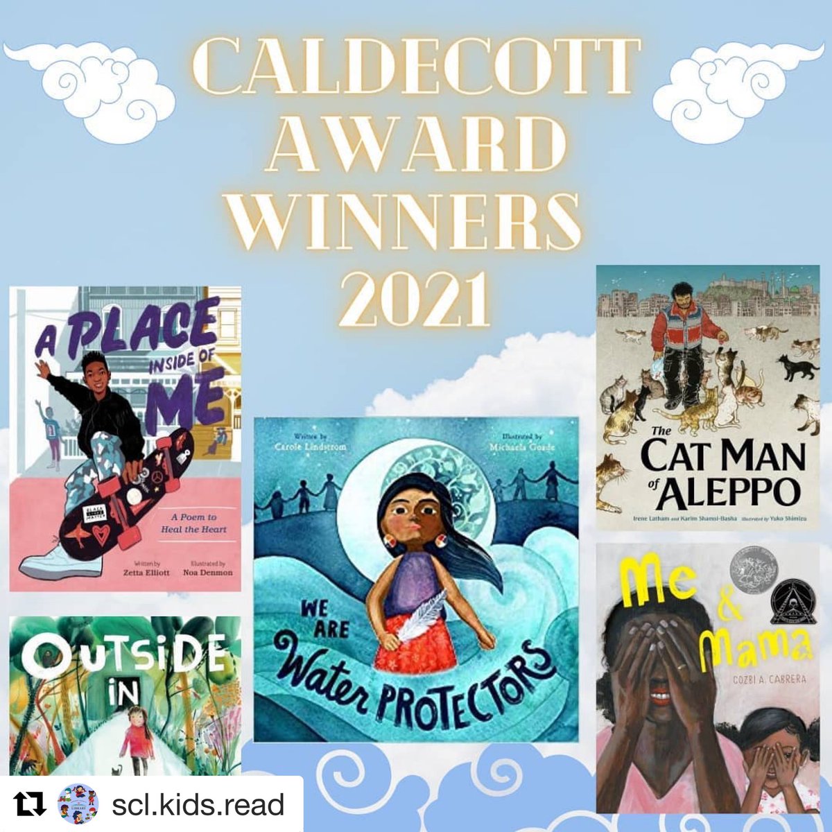 vusdlibraries's tweet photo. 📚The full list of ALA Youth Media award winners and honorees are now on Sora! Take a look at the best books of the year that were announced earlier this week! 📚 🥇 🥈 🥉 #alayouthmediaawards #alayma #vusdlibraries https://t.co/XMc10rT0st