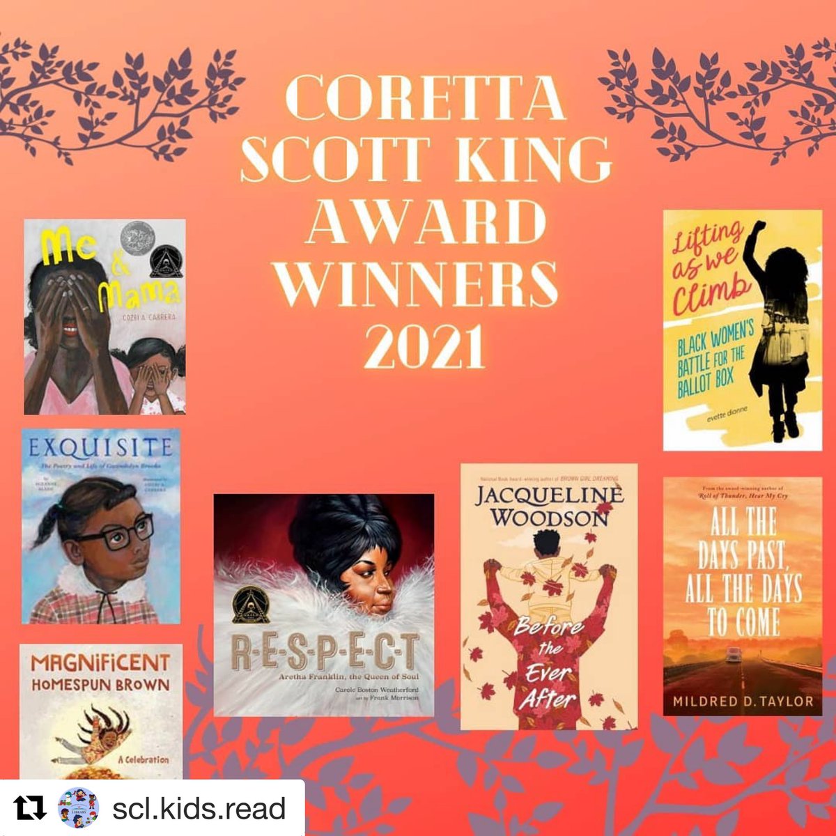 vusdlibraries's tweet photo. 📚The full list of ALA Youth Media award winners and honorees are now on Sora! Take a look at the best books of the year that were announced earlier this week! 📚 🥇 🥈 🥉 #alayouthmediaawards #alayma #vusdlibraries https://t.co/XMc10rT0st