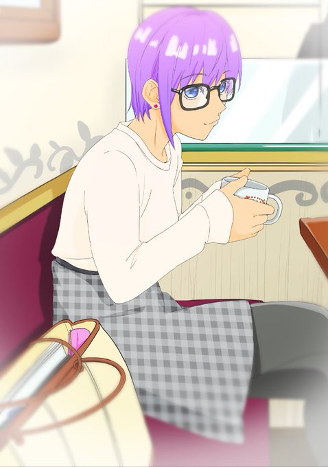 パケツ(イラスト担当)さんがTwitterに投稿した中野一花(五等分の花嫁)のイラスト。