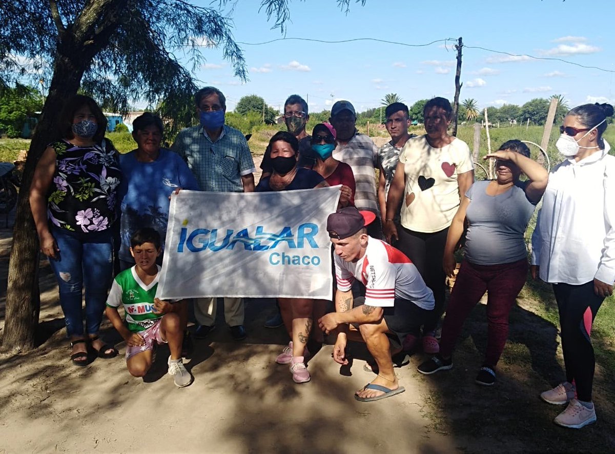 Los compañeros de <a href="/ChacoIgualar/">IgualAr CHACO</a> continúan con sus recorridas por la provincia, está vez visitaron la localidad de Villa Ángela, acercando a todas y todos las propuestas y proyectos de #Igualar

Transparencia, Democracia y desarrollo

#EsTiempoDeIgualar