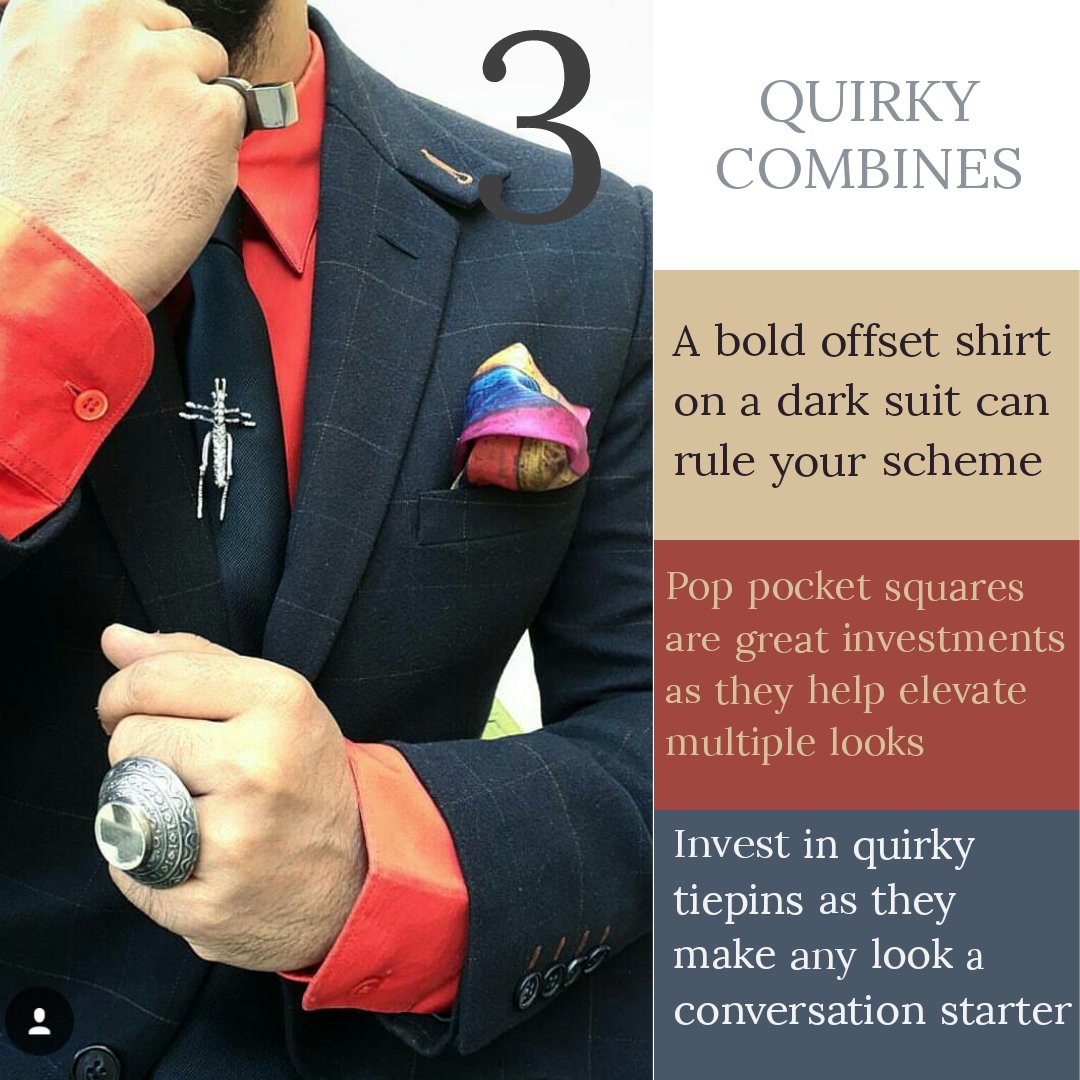 Shibaa20517's tweet photo. Posting after ages here...showing some of my favorite style tips on how you can make your looks fun.
#thebaldeaglestyle #mensfashion #style #Gentleman #fashionstyle 
@menstylefashion @MenswearStyle @mensfashionmag @ELLEINDIA @themanmagazine @BangaloreMirror @BoF @mensfashionmag https://t.co/HrFBi26Qjt