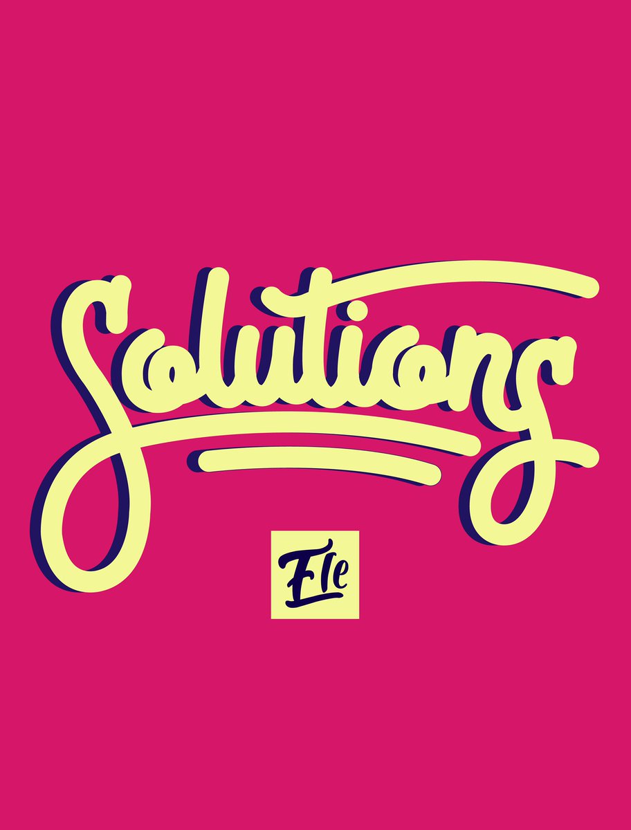 eletypee's tweet photo. SOLUTIONS 
IG elearteydiseno https://t.co/38i7nFTPRy