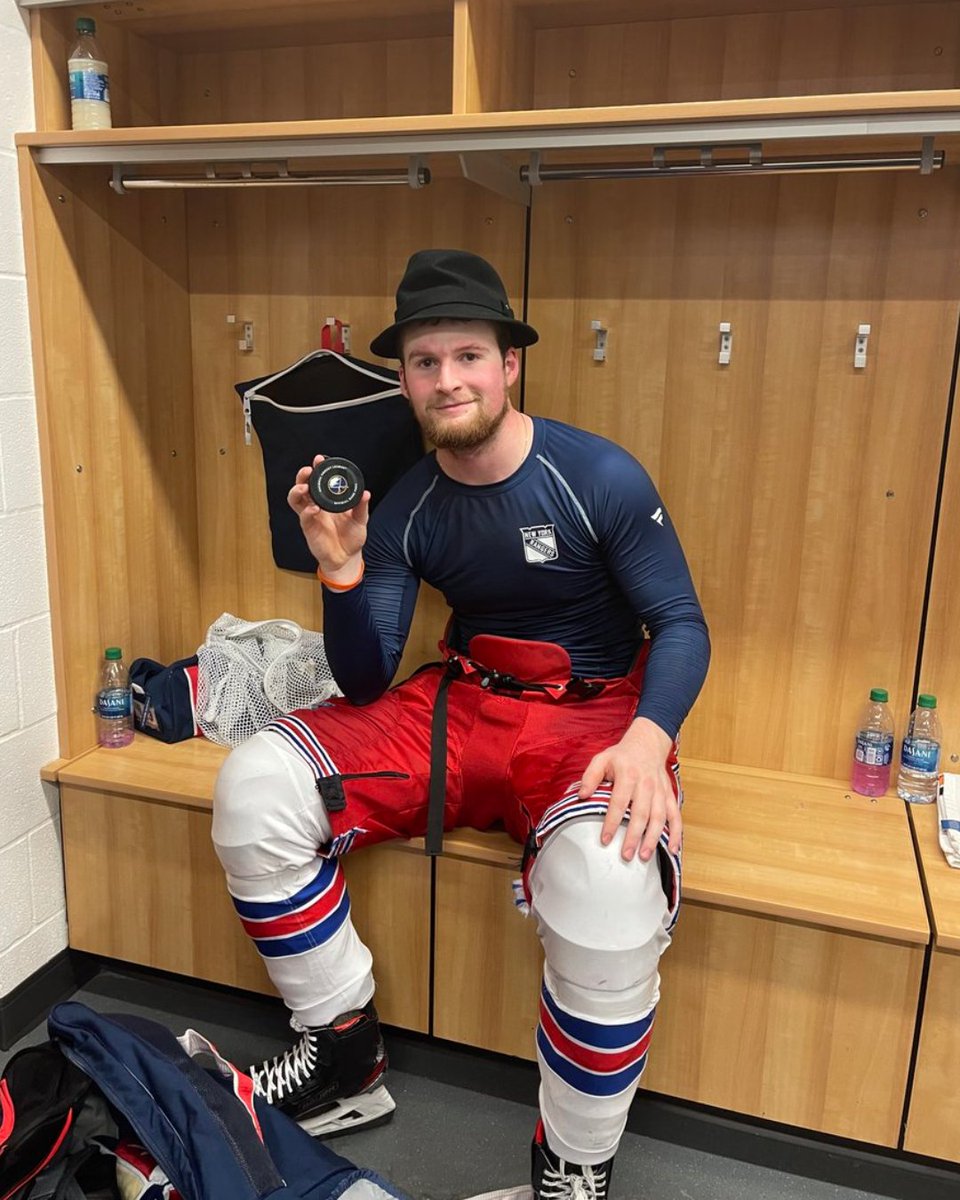 BarDown's tweet photo. Alexis Lafrenière's first was an OT winner! 🚨

#BellLetsTalk https://t.co/niqvBdHKRf