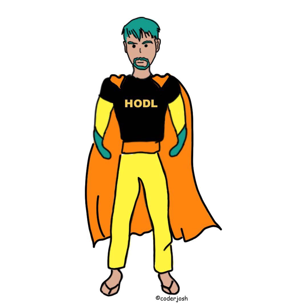 coderjosh_comic's tweet photo. Taking a break from fighting bad coders to help fight off other kinds of evil in this world. Wore a special yet somehow applicable shirt today as we continue holding the line!! 🚀🚀🚀🚀🚀🚀🚀🚀🚀 #wallstreetbets #HoldTheLine #stonks https://t.co/G8YgcAzBCr