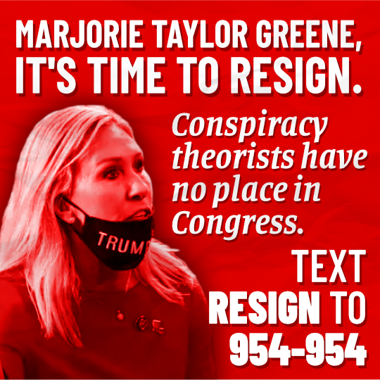 AMarch4OurLives's tweet photo. It's been 24 hours since we launched our petition calling for @mtgreenee to resign and for the GOP to renounce all endorsements, &amp; support Rep. Gomez's resolution to expel her from the House of Reps. 

It just hit 100,000 signatures. Add your name: https://t.co/zJ4SDmk0wK https://t.co/cKW8zMCUwx