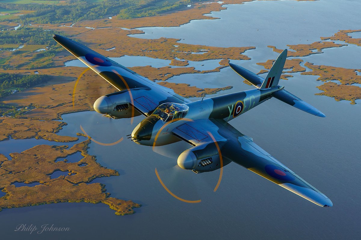 dartlrt's tweet photo. Back in October, 2020 I finally got the chance to photograph the de Havilland DH-98 Mosquito from the collection at the Military Aviation Museum near Virginia Beach VA.  Mission organized by Scott Slocum https://t.co/1SxlnMvEPt