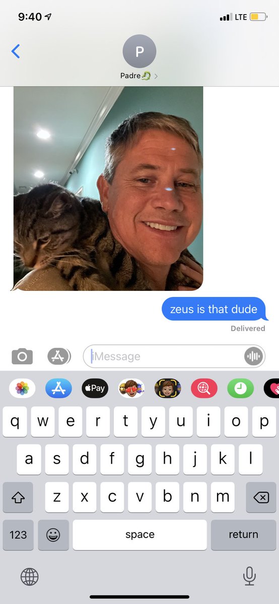 *leaves my cat with my dad for the night*