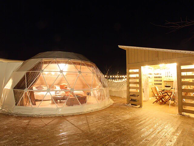 このグランピング施設すごすぎ！山形の老舗旅館が本気を出してきた！