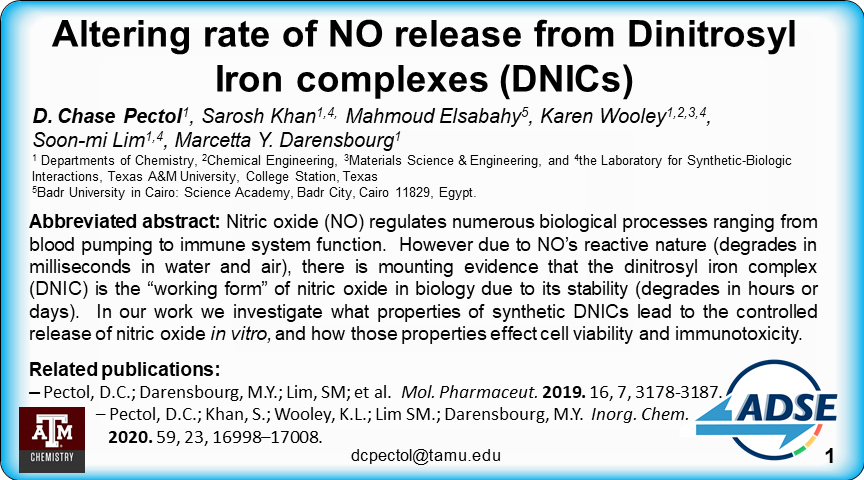 ChemChase's tweet photo. Let me know if you want to know more about DNICs, AKA the whole reason for my PhD in Chemsitry. Anyways, here's my virtual poster for the Alliance for Diversity in Science and Engineering Young Researcher Conference. #YRCPosterSession2021 #DNICs #NitricOxide #OhNO https://t.co/A6fZcPLIpe