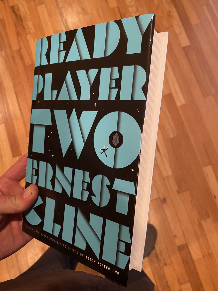 Just got Ready Player Two!!! @READYPLAYER2 

Haven’t been this excited to read a book in a while! 

#ErnestCline #ReadyPlayerTwo https://t.co/fMBLx9gTKc