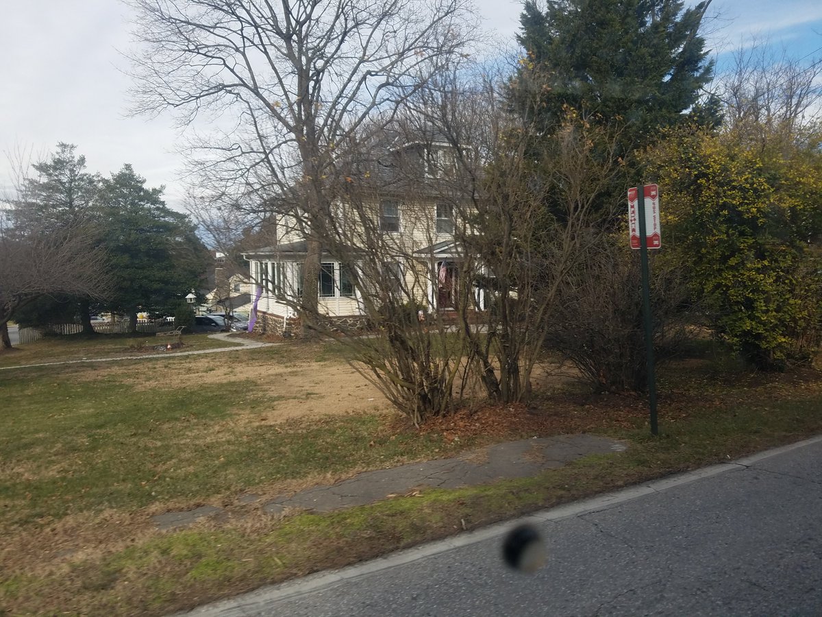 The houses past Catonsville are really cool. They are all detached, have lots of space, and are really cool. Some of these, in the Colonial Gardens, was built in the early 1900's. Unfortunately, there are the cookie-cutter ones sprinkled in as well.
