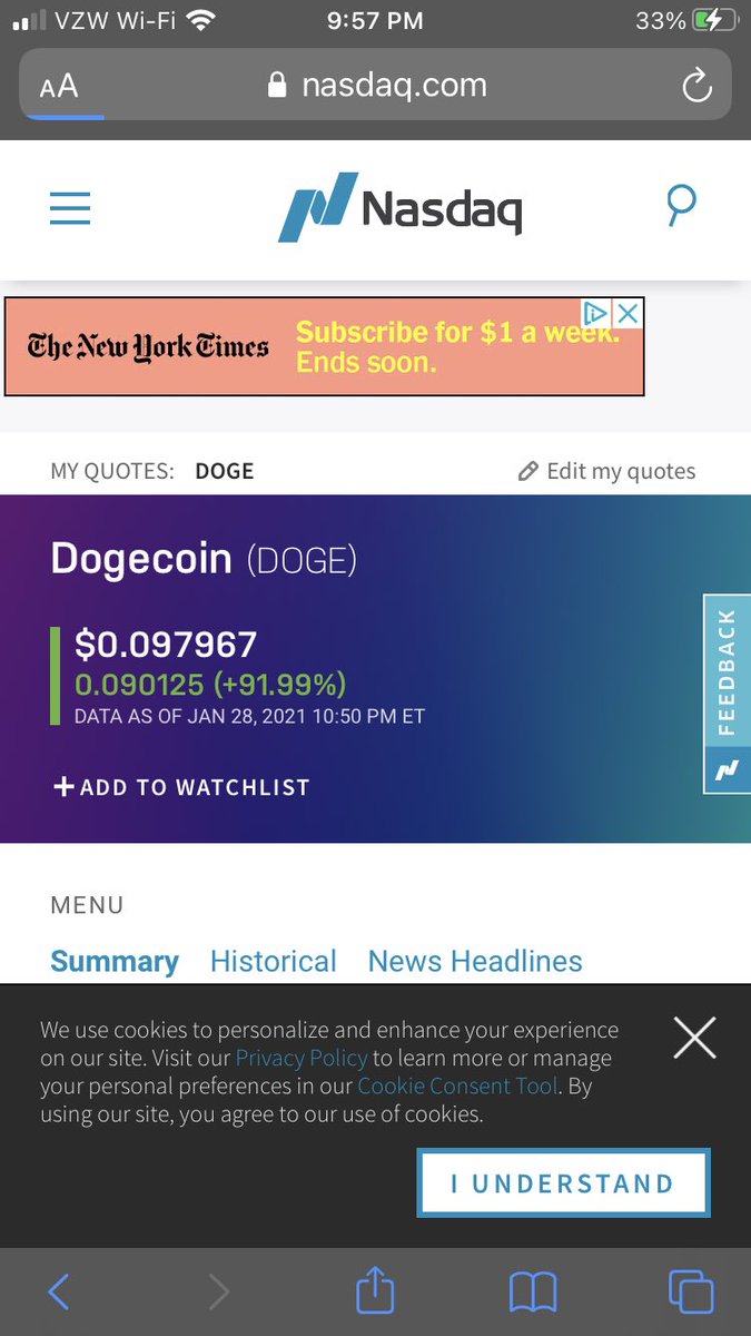 brandonmerc19's tweet image. #dogecoin since robinhood is showing the wrong price