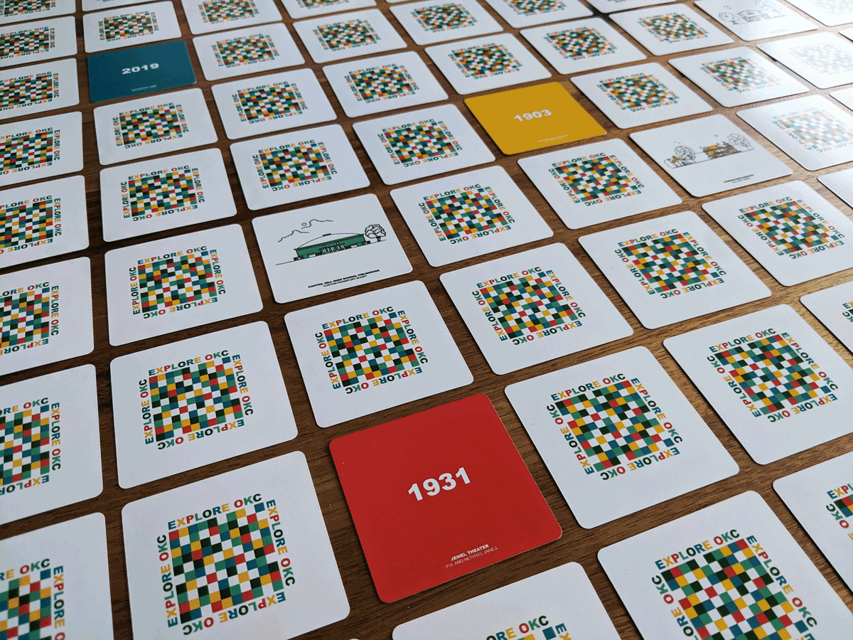 EXPLORE OKC, an architecture memory game. I had tremendous fun developing and designing this game of the city I called home not too long ago. Now available in my online store, more info on my website as well. Link in bio ✌🏻
#exploreokc