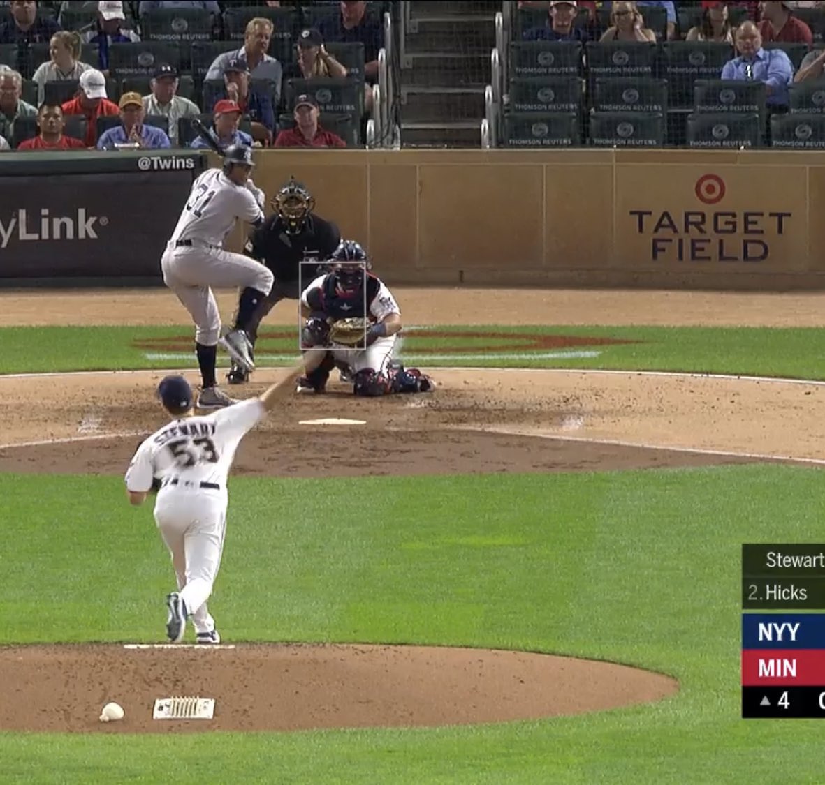 So my first thought was: well did the movement change on the pitch? Answer: not really.Second thought, release point? Yes! Horizontally. From -2.25 feet in 2018 to -1.68 feet in 2019.You can see the change visually, but I guess my question is: how much will that matter?