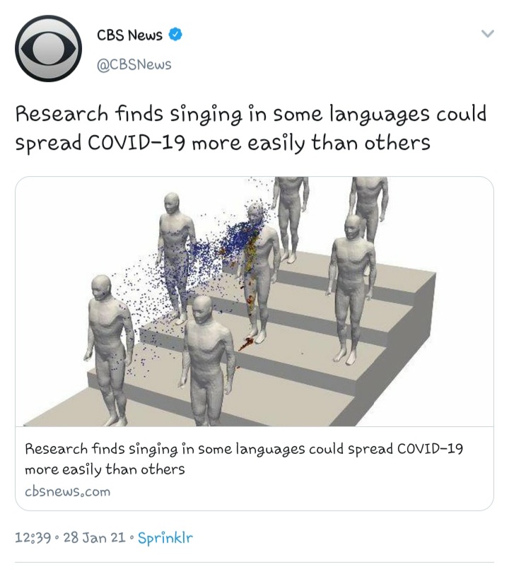 adewumisimeonps's tweet photo. Are they trying to say speaking in tongues spread covid easily? A scientific joke https://t.co/8drxW4uOhn