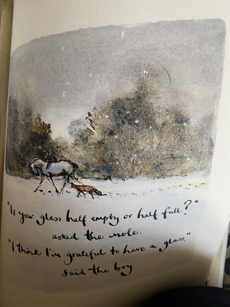 Yesterday Henry was grateful to have a glass, it’s funny how the page of the book was opened here today by him &amp; today he has the mindset of glass half full 
Thank you @handisides_emma for your phone call last night it’s made a huge difference #homeschooling #motivation