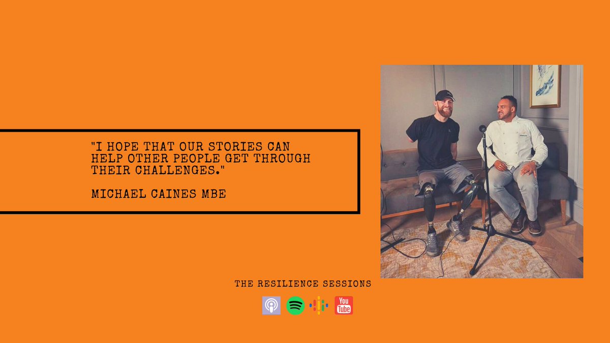 The Resilience Sessions is a podcast that brings together injured veterans from Blesma, the Limbless Veterans Charity, and a well-known public figures to share their stories of facing challenges of all kinds.