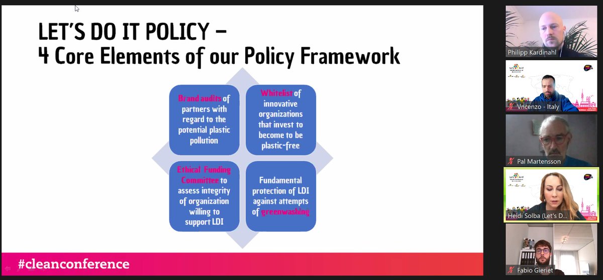LetsdoitItaly's tweet image. Proseguono i lavori della #cleanconference verso il #worldcleanupday di settembre. Si parla della policy di Let' do It