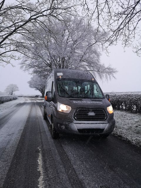 CoachesHodgsons's tweet photo. The white stuff has mostly gone this morning but Mark had fun yesterday!
#WeJustKeepGoing https://t.co/gCDsskntsf