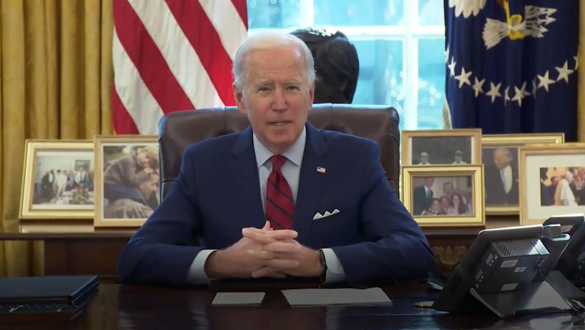 VIDEO Joe Biden signs healthcare orders undoing 'damage Trump has done'