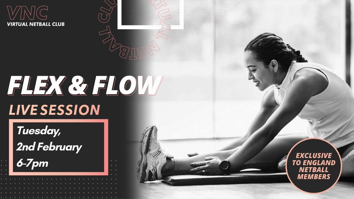 🤩 For one night only... 

🌹 Roses Academy Physio Desi Gillespie brings you Flex &amp; Flow this February! 

🧘 Join us for an hour of happy and calm, where netball meets pilates in a unique and mindful way.

📨 Don't miss out, check your inboxes to book!