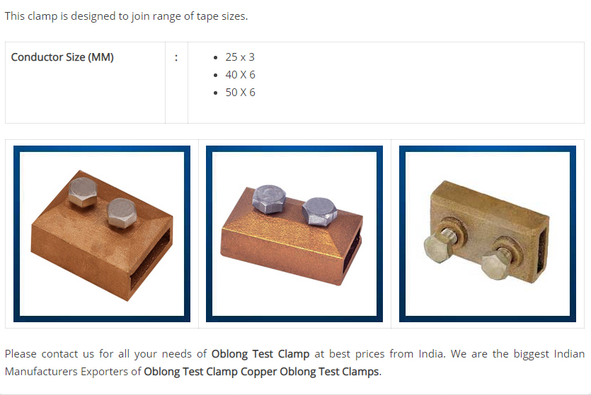 FirstBrassParts's tweet photo. https://t.co/g3anmJa33v

Copper Oblong Test Clamps #CopperOblongTestClamps #PipeClamps #TestClamps #pipeearthingclamp #copperpipeclamps #earthbondingclamps #earthrodsandclamps #earthclamp #testclamp #TubeClamps #PipeRepairClamps #BandClamps #SteelPipeClamps #SanitaryFittings https://t.co/WISEn2049U