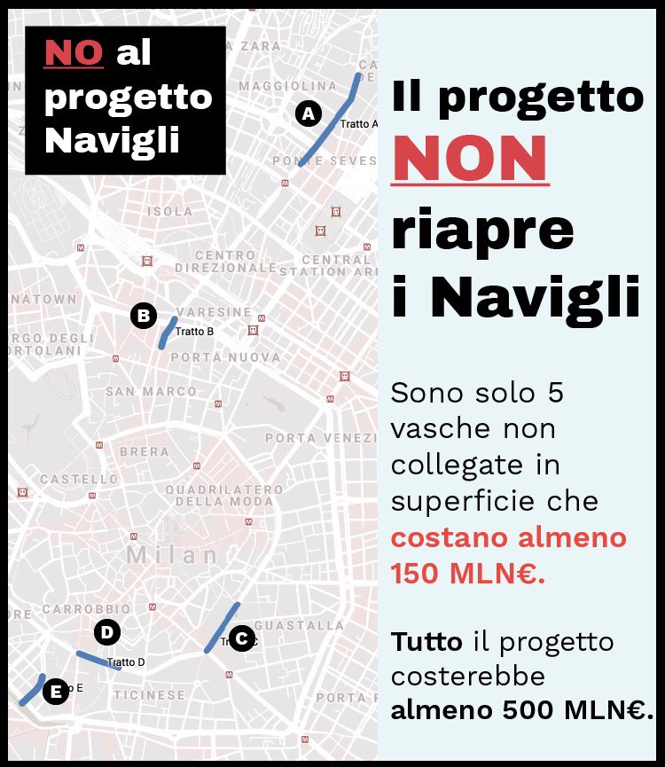 Max_Mainardi's tweet photo. @abuzzo3 #BeppeSala cerca un escamotage per riproporre il suo bislacco #ProgettoNavigli per la rivalutazione immobiliare del centro di #Milano? https://t.co/YZ090OYsr1