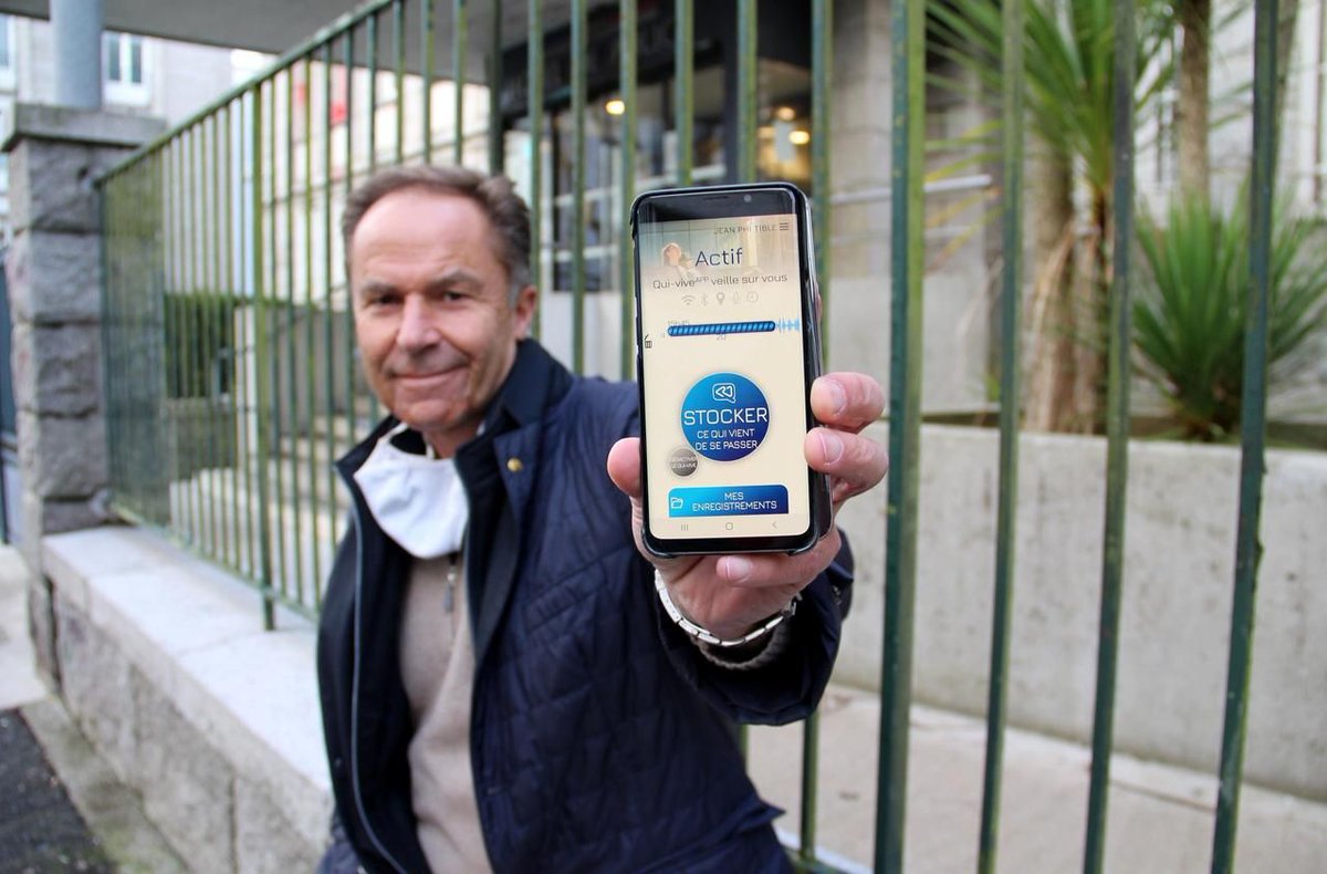 cafeyn_fr's tweet photo. Harcèlement de rue, racket escroquerie : Un #entrepreneur breton lance le 1er février l’appli #QuiVive, qui enregistre ce qui se dit autour de soi et permet d’apporter des preuves légales en cas de dépôt de plainte.
https://t.co/6THG9vXUJ7 #francetech https://t.co/lpHjRePSrm