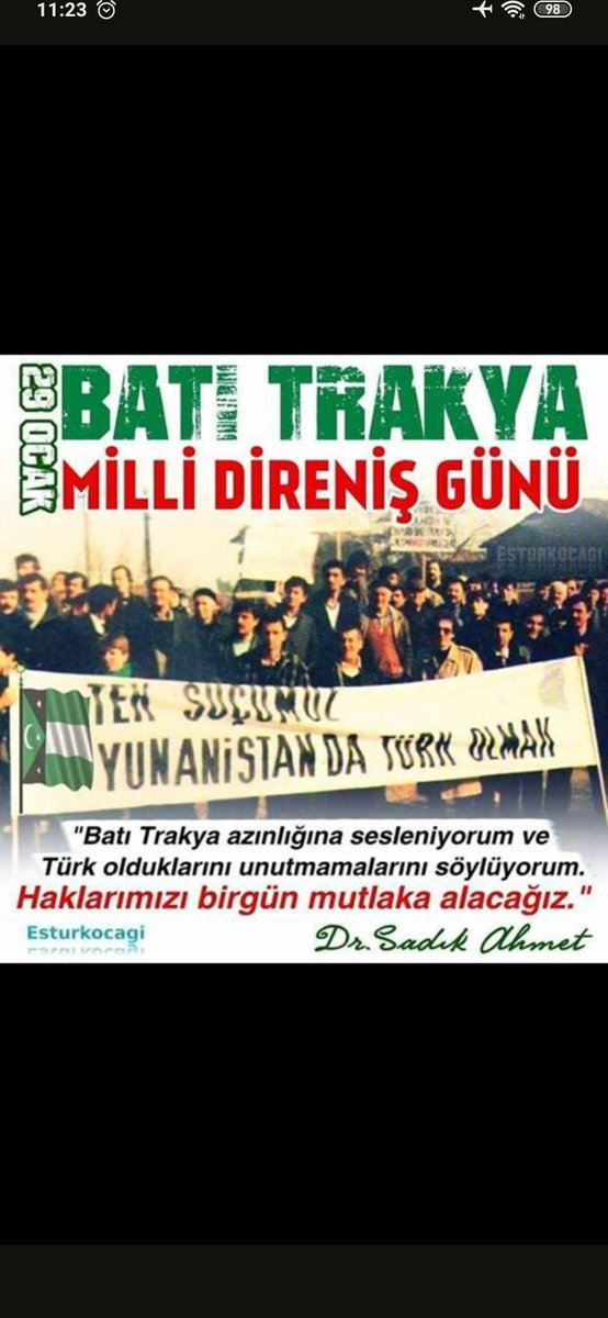 trakyalica's tweet photo. Ne olduğunu nerden geldiğini asla unutma Batı Trakyalı. https://t.co/BdEJNVHRwY