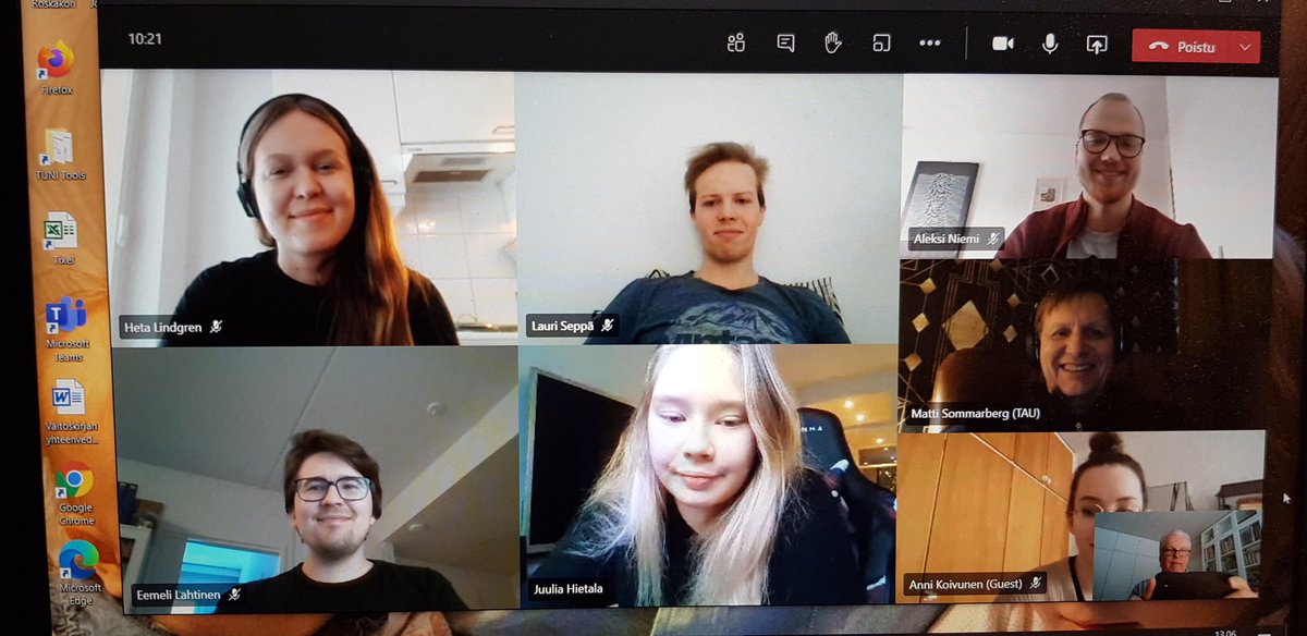 Nyt kalenteriin ke. 8.9. Johtajuussymposium 10 vuotta!

Dekaani <a href="/MSommarberg/">Matti Sommarberg</a> ja <a href="/johtory/">Johto ry</a> hallitus kickoff suunnittelupalaverissa. ”Nyt tulee paras ikinä”!