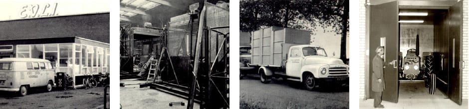 Precies 70 jaar geleden. In een kleine schuur in de Dijkstraat aan de rand van Veenendaal startte een lasfabriek met het maken van bouwliften. Het leidde tot de oprichting van de Eerste Veenendaalse Lift Industrie (EVLI). Inmiddels uitgegroeid tot Mitsubishi Elevator Europe.