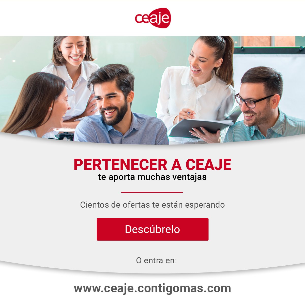 #𝐄𝐦𝐩𝐫𝐞𝐬𝐚𝐫𝐢@ desde <a href="/CEAJE/">CEAJE</a> y <a href="/AJECLM/">AJE CLM</a> han lanzado el 𝐂𝐋𝐔𝐁 𝐒𝐎𝐂𝐈𝐎𝐒 𝐀𝐉𝐄 😎🙋‍♀️🙋‍♂️⁣un espacio en el que a través de su área personal cada #asociado tendrá acceso a los  #convenios  de CEAJE y de cada una de las AJE  💯⁣
Regístrate gratis ⬇️ ⁣ceaje.contigomas.com/signup