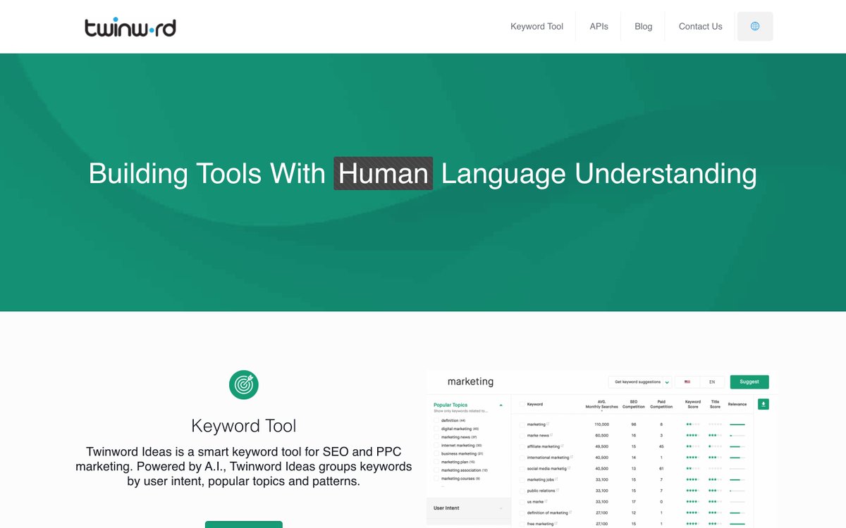 hubertquetel's tweet photo. Twinword has been added to https://t.co/Vw60zDYF11 👉 Building Tools With Human Language Understanding. Powered by AI, Twinword simplifies your life with … 👉 @twinwordinc.

#resources #tools #Automation #NoCode https://t.co/yfdYp0rV9f