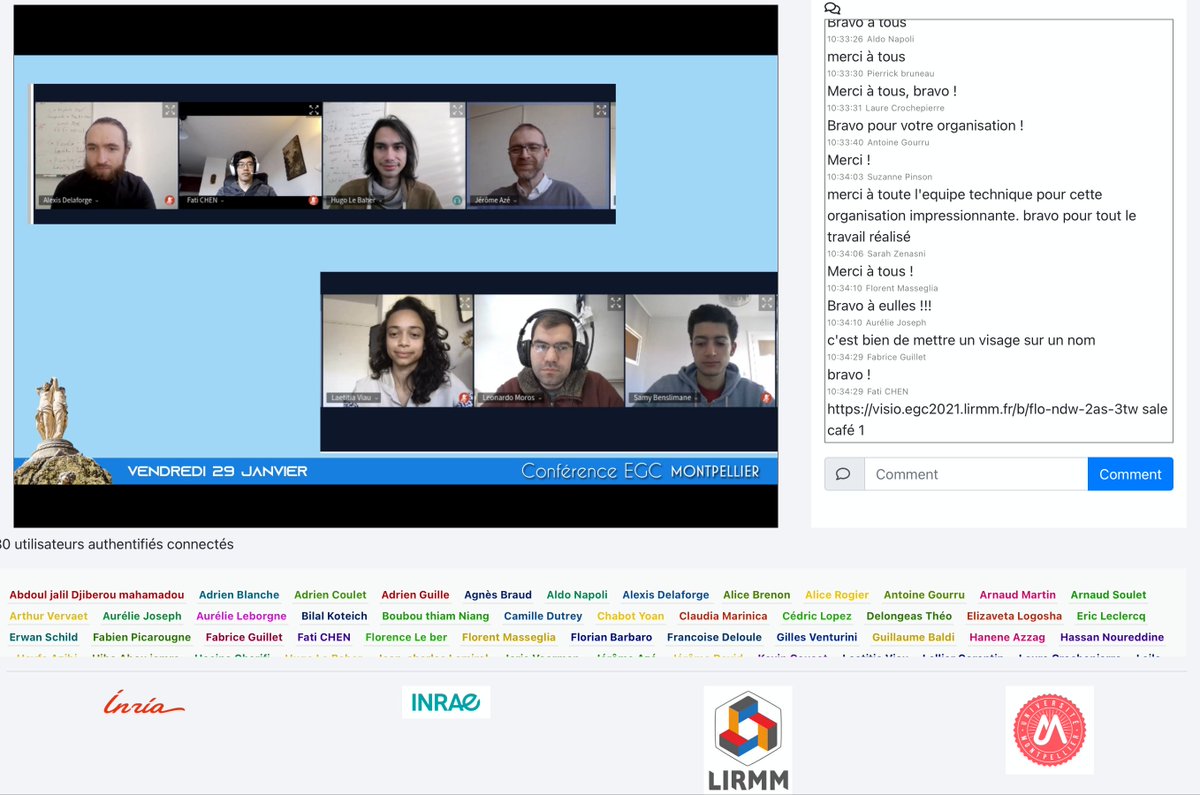 Bravo à l'équipe derrière les live, vous êtes au top ! <a href="/Stardisblue/">Fati CHEN</a> <a href="/jeromeAze/">Jérôme Azé</a> <a href="/DelaforgeAlexis/">Delaforge Alexis</a> <a href="/fmasseglia/">Florent Masseglia ‱</a> 💪